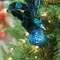 10" Turquoise Blue & Green Peacock Clip-On Ornament